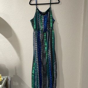 Forever 21 Plus Size Maxi Tribal Print Dress